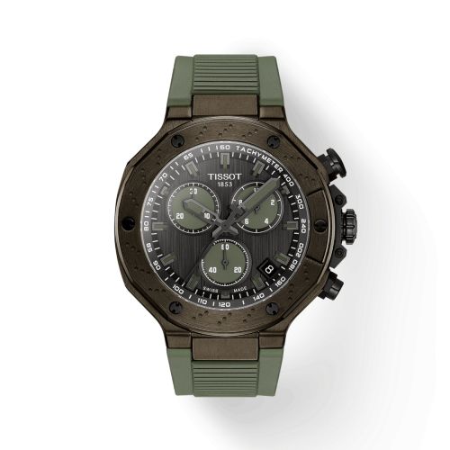 Tissot T-Race Chronograph Green PVD / Grey / Rubber T141.417.37.061.02