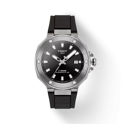 Tissot T-Race Powermatic 80 Stainless Steel / Black / Rubber T141.807.17.051.00