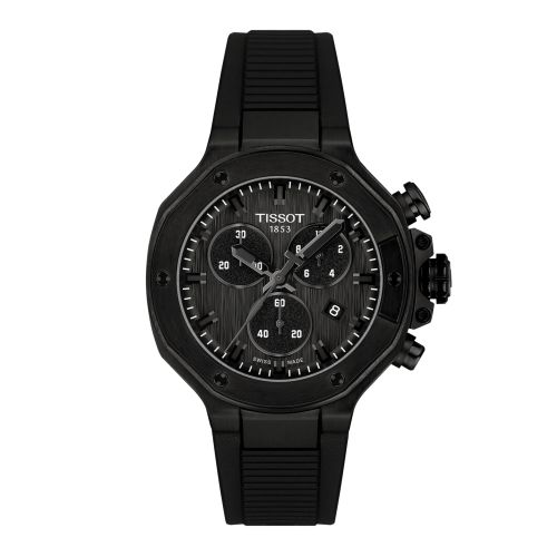 Tissot T-Race Chronograph 38 PVD / Black / Rubber T141.817.37.051.00