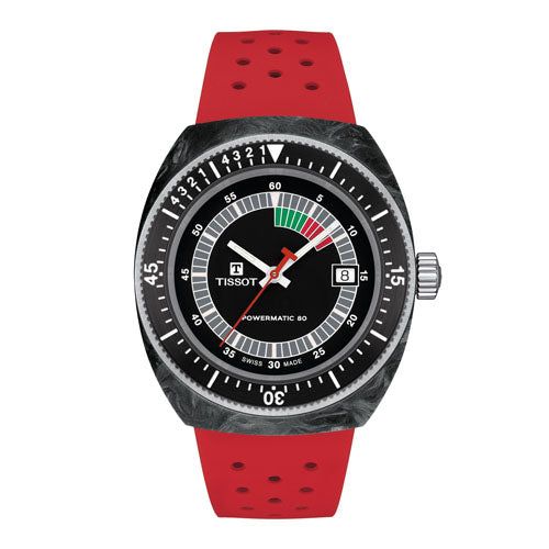 Tissot Sideral Forged Carbon / Red T145.407.97.057.02