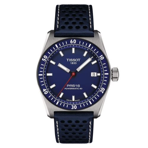 Tissot PR516 Powermatic 80 Stainless Steel / Blue T149.407.16.041.00
