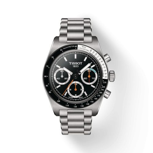 Tissot PR516 Chronograph Mechanical Stainless Steel / Black / Bracelet T149.459.21.051.00