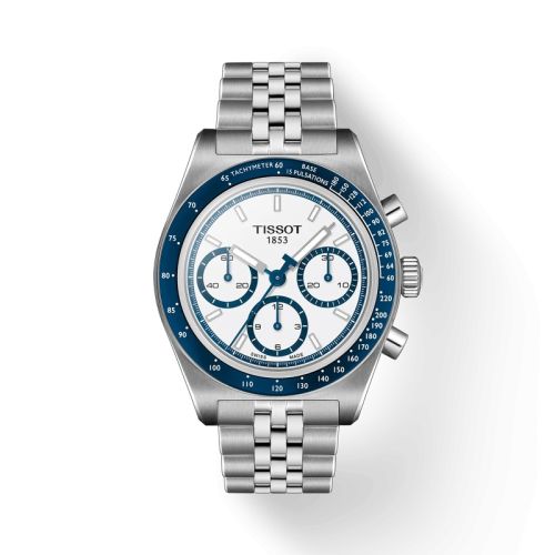 Tissot PR516 Chronograph Automatic Stainless Steel / Black / Bracelet T149.462.11.011.00