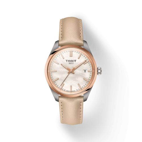Tissot PR 100 34 Stainless Steel - Rose Gold / MOP T150.210.26.111.00