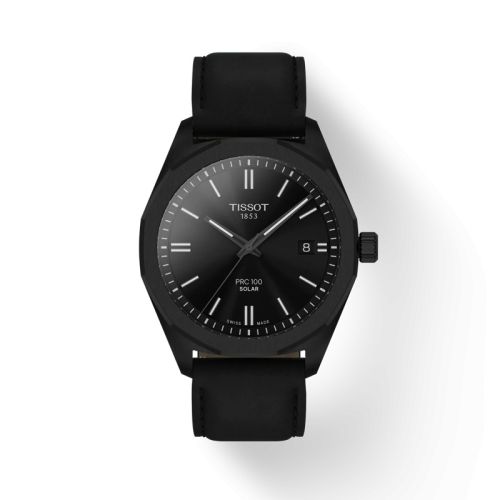 Tissot PRC 100 Solar Quartz 39 PVD / Black T151.422.36.051.00