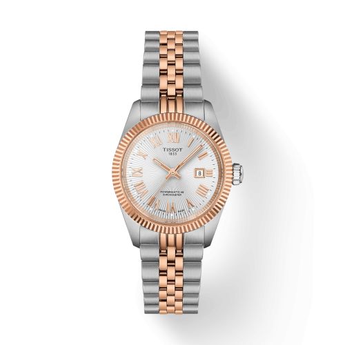 Tissot Ballade 30 Powermatic 48 Stainless Steel - Rose Gold / Silver / Bracelet T156.208.22.033.00