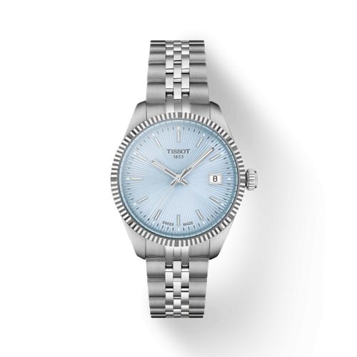 Tissot Ballade 34 Stainless Steel / Ice Blue / Bracelet T156.210.11.351.00
