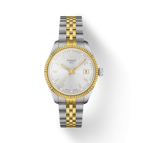 Tissot Ballade 34 Stainless Steel - Yellow Gold / Silver / Bracelet T156.210.22.031.00