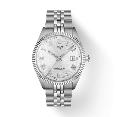 Tissot Ballade 39 Powermatic 80 Stainless Steel / Silver / Bracelet T156.408.11.033.00