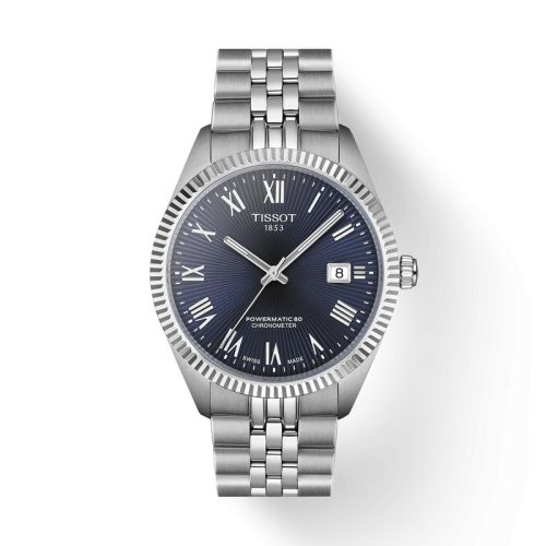 Tissot Ballade 39 Powermatic 80 Stainless Steel / Blue / Bracelet T156.408.11.043.00