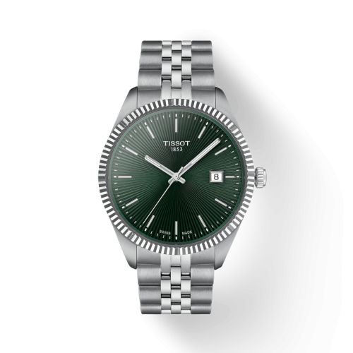 Tissot Ballade 40 Stainless Steel / Green / Bracelet T156.410.11.091.00