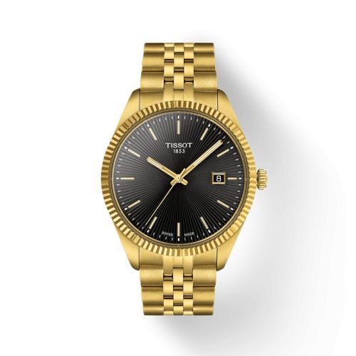 Tissot Ballade 40 Stainless Yellow Gold / Black / Bracelet T156.410.33.051.00