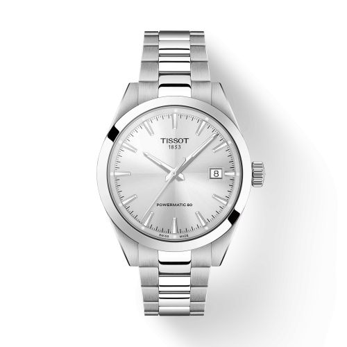 Tissot Gentleman Powermetic 80 38 Stainless Steel / Silver / Bracelet T165.807.11.031.00