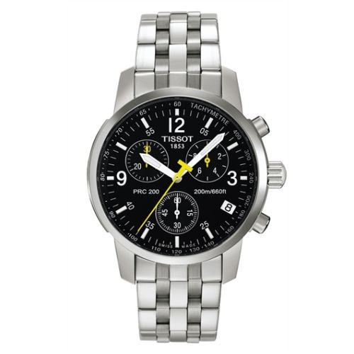 Tissot PRC 200 Quartz Chronograph Yellow Hand Bracelet T17.1.586.52