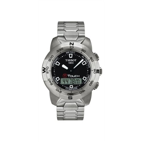 Tissot T-Touch Stainless Steel / Black / Bracelet T33.1.588.51