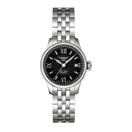 Tissot Le Locle Automatic 25.3 Stainless Steel / Black / Bracelet T41.1.183.53