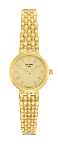 Tissot Caliente Quartz 19.5 Yellow Gold / Champagne / Bracelet T73.3.132.21