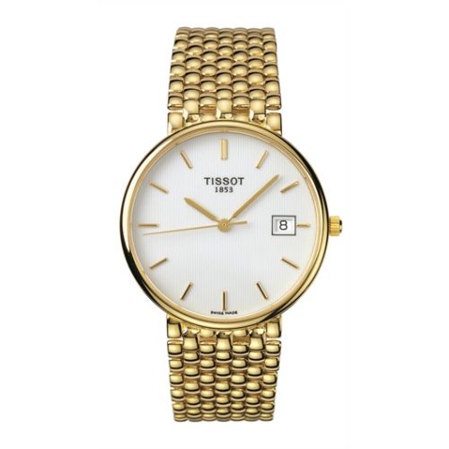 Tissot Caliente Quartz 32 Yellow Gold / White / Bracelet T73.3.414.11