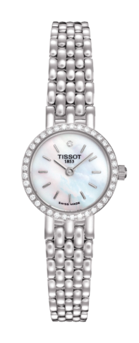 Tissot Caliente Quartz 19.5 White Gold / Diamond / MOP / Bracelet T74.5.112.76