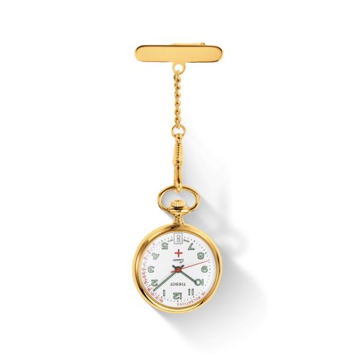 Tissot Infirmières Yellow Gold / White T81.7.222.12