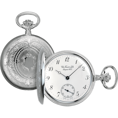 Tissot Savonnette Mechanical Silver / White T83.1.406.12