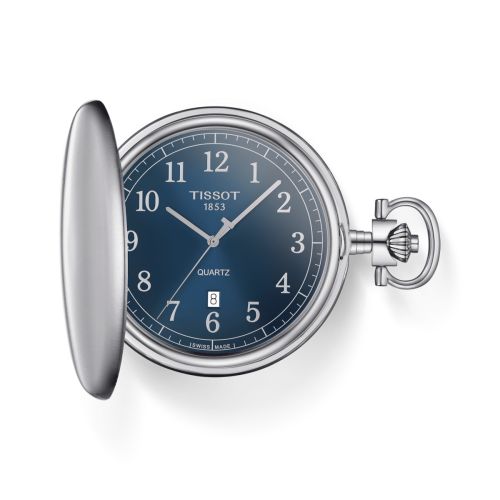 Tissot Savonette Quartz Stainless Steel / Blue T862.410.19.042.00
