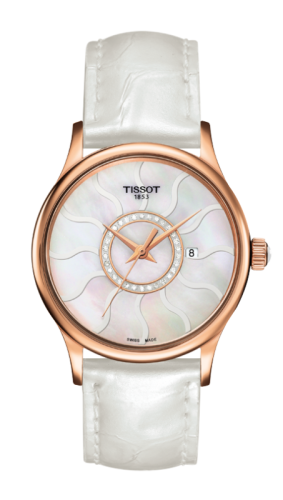Tissot Rose Dream Quartz Ladies Steel Back MOP T914.210.46.116.00