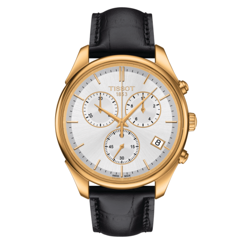 Tissot Vintage Chronograph 18k Gold / Silver T920.417.16.031.00
