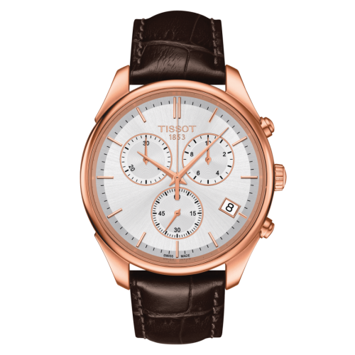 Tissot Vintage Chronograph 18k Gold / Silver T920.417.76.031.00
