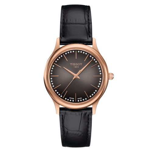 Tissot Excellence Lady Rose Gold / Brown T926.210.76.291.00