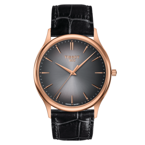 Tissot Excellence 18K Rose Gold / Grey T926.410.76.061.00