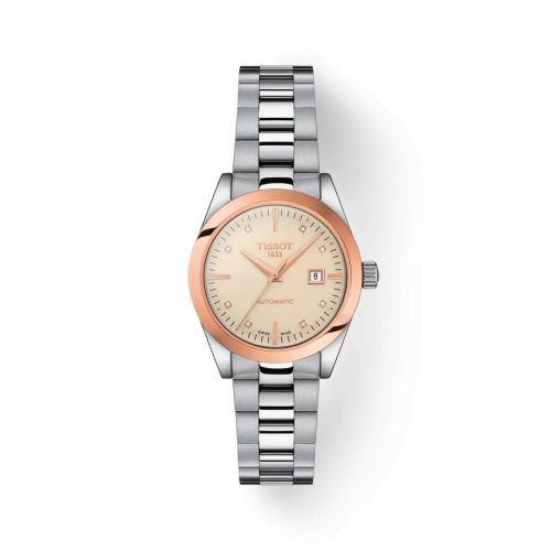 Tissot T-My Automatic Stainless Steel - Rose Gold / Beige T930.007.41.266.00