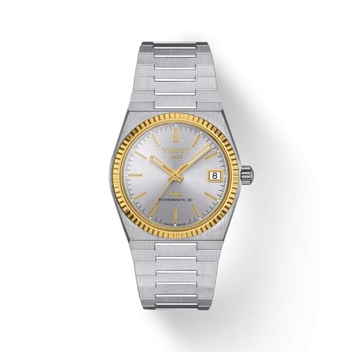 Tissot PRX 35 Powermatic 80 Stainless Steel - Yellow Gold / Silver T931.207.41.031.01