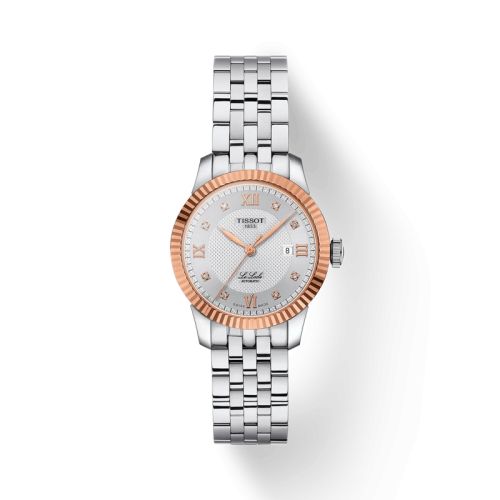 Tissot Le Locle 29 Automatic Lady Stainless Steel - Rose Gold / Silver / Bracelet T932.207.41.036.00