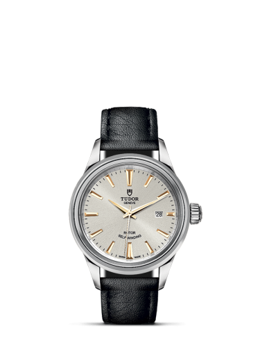 Tudor Style 28 Stainless Steel / Silver / Strap 12100-0018