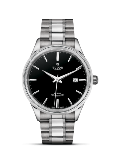 Tudor Style 41 Stainless Steel / Black / Bracelet 12700-0002