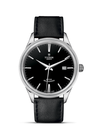 Tudor Style 41 Stainless Steel / Black / Strap 12700-0006