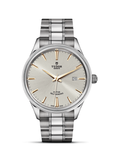 Tudor Style 41 Stainless Steel / Silver / Bracelet 12700-0017