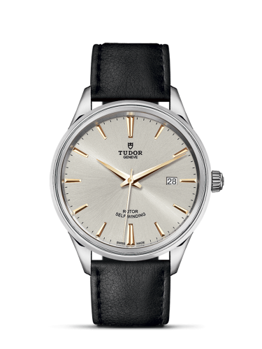 Tudor Style 41 Stainless Steel / Silver / Strap 12700-0018