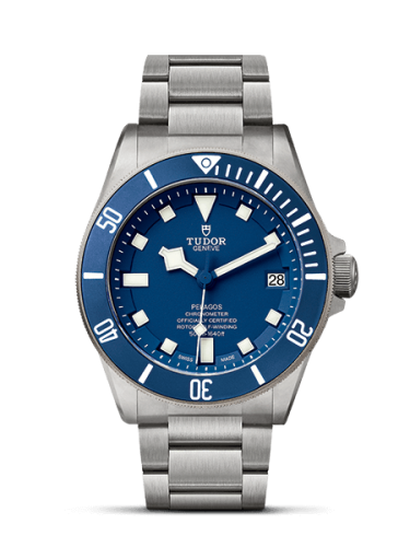 Tudor Pelagos Titanium / Blue / Bracelet 25600TB-0001