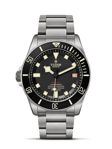 Tudor Pelagos Titanium / Black / Bracelet / LHD 25610TNL-0001