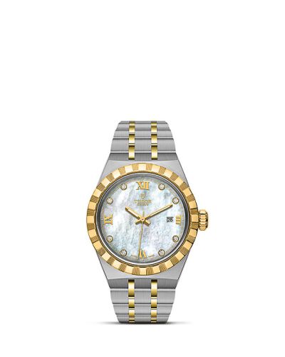 Tudor Royal Date 28 Stainless Steel / Yellow Gold / MOP 28303-0007