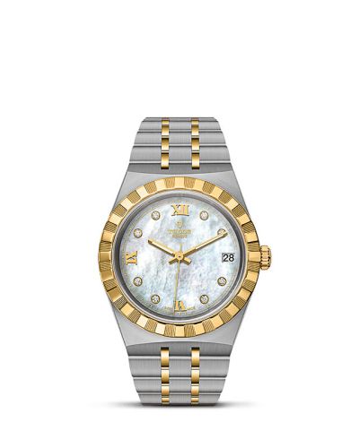 Tudor Royal Date 34 Stainless Steel / Yellow Gold / MOP 28403-0007