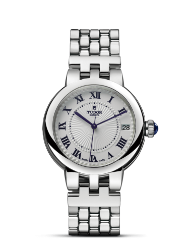 Tudor Clair de Rose 34 Stainless Steel / Silver-Roman / Bracelet 35800-0001