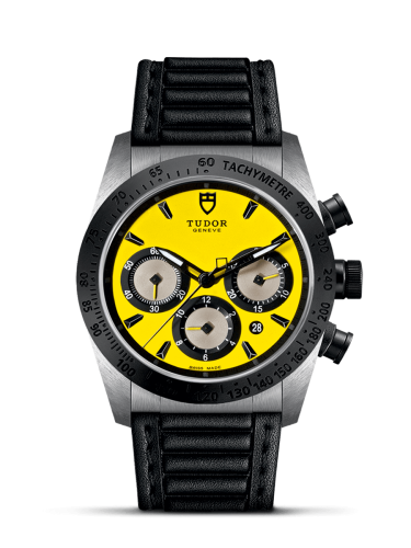 Tudor Fastrider Chrono Yellow / Leather 42010N-0002