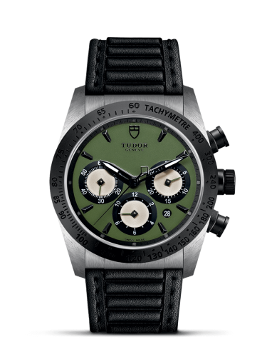 Tudor Fastrider Chrono Green / Leather 42010N-0004