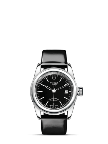 Tudor Glamour Date 26 Stainless Steel / Black / Strap 51000-0001