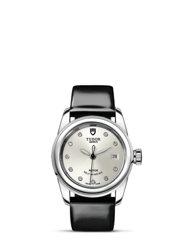 Tudor Glamour Date 26 Stainless Steel / Silver-Diamond / Strap 51000-0019