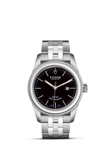 Tudor Glamour Date 31 Stainless Steel / Black / Bracelet 53000-0002