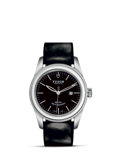 Tudor Glamour Date 31 Stainless Steel / Black / Strap 53000-0039